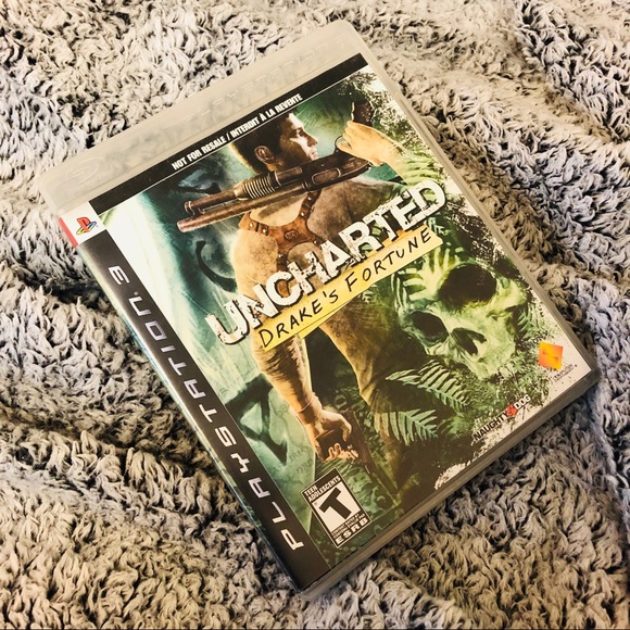 PS3 Uncharted Drake’s Fortune (rated T) - Picture 1 of 4